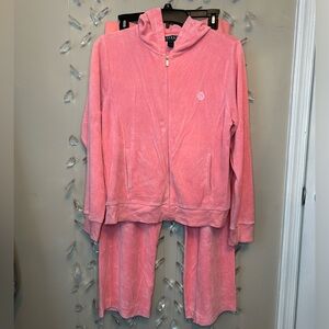 Ralph Lauren Terrycloth Hoodie Set